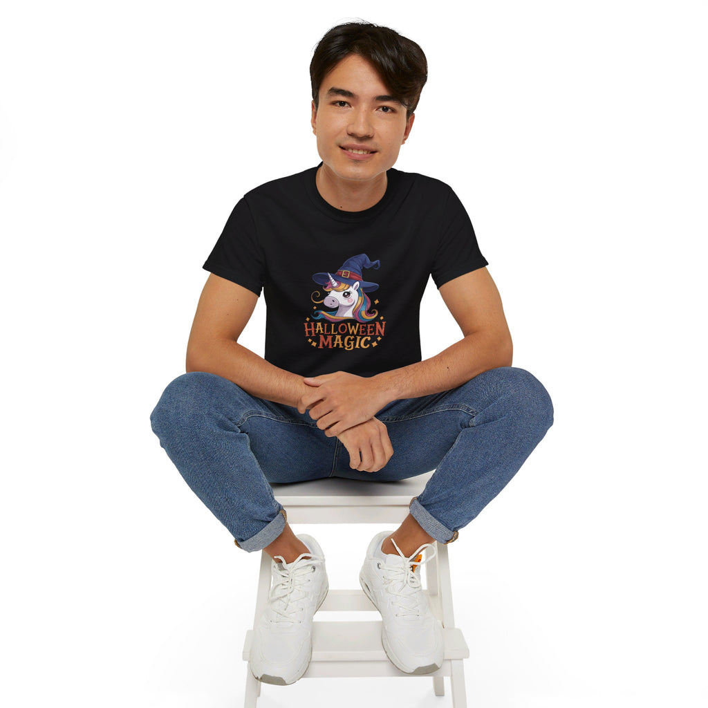 Halloween Magic Unicorn Shirt | Halloween Unicorn Gifts | Unicorn Merchandise | Halloween Unisex T-Shirt