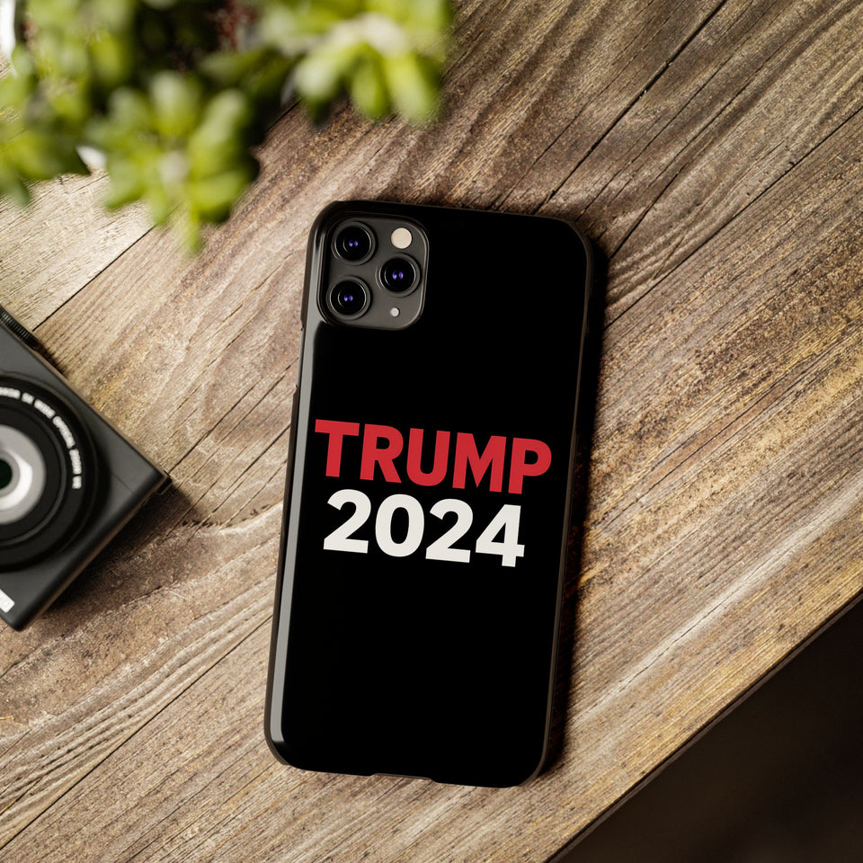 Premium Trump 2024 iPhone Case | Donald Trump Gifts Slim Phone Cases