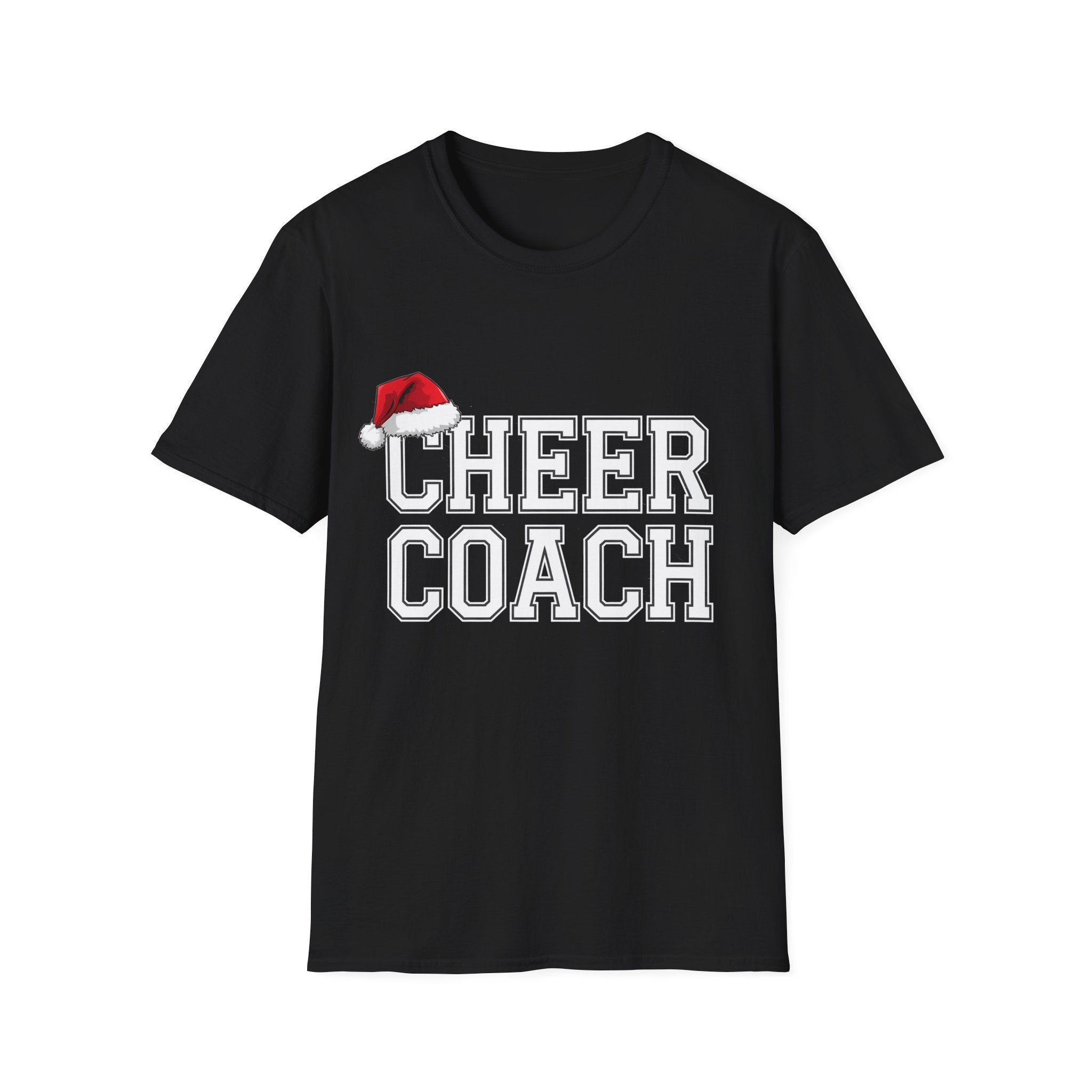 Cheer Coach Ugly Xmas Ugly Christmas Shirt | Cheerleading Coach Gift | Unisex Cheer Coach Present T Shirt Secondary image