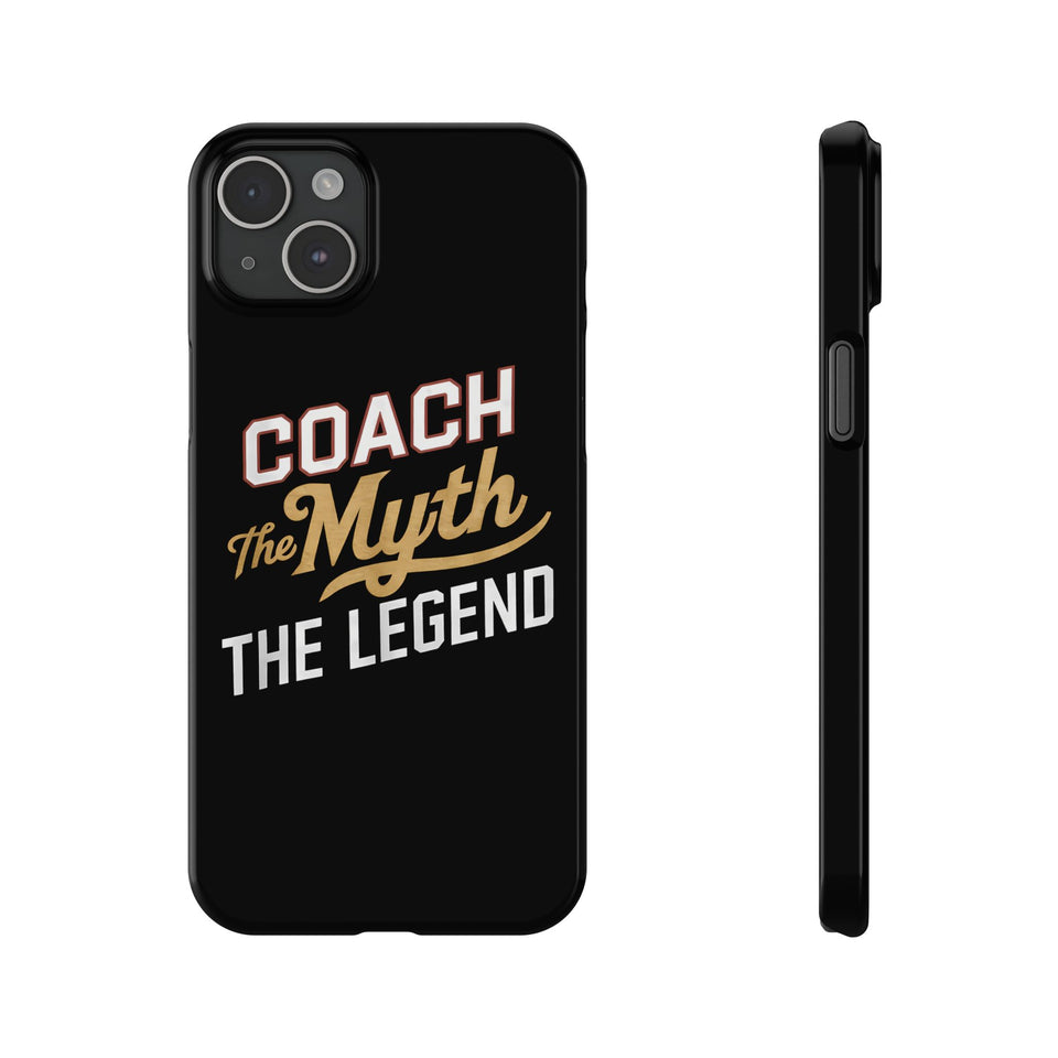 Coach The Myth The Legend Slim iPhone Cases | Coach Gift iPhone Case
