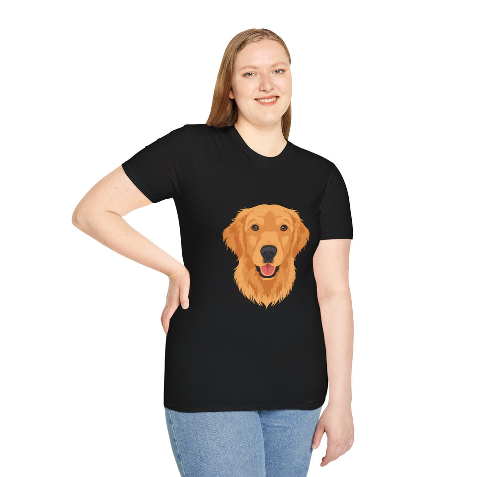 Cute Golden Retriever Shirt | Golden Retriever Gifts | Unisex Golden Retriever T Shirt