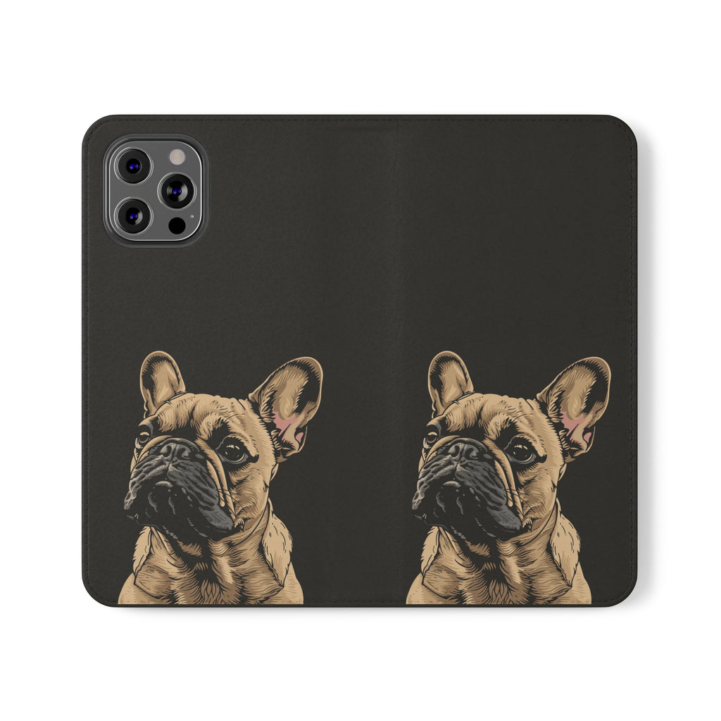 French Bulldog Phone Case | I Love My Frenchie Wallet Phone Case Gifts | IPhone & Samsung Galaxy French Bulldog Flip Cases