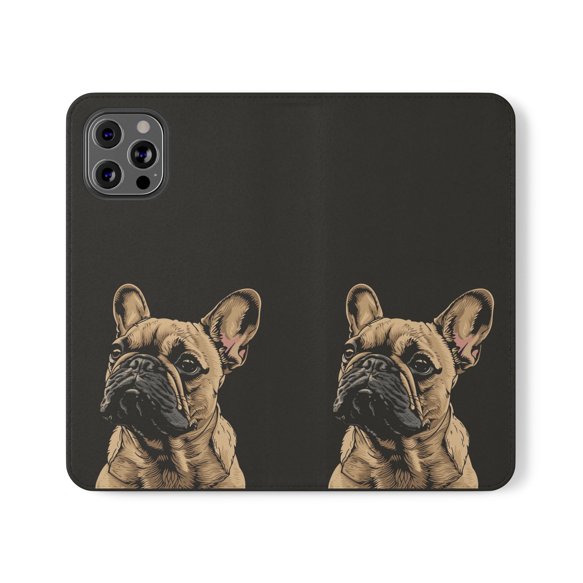 French Bulldog Phone Case | I Love My Frenchie Wallet Phone Case Gifts | IPhone & Samsung Galaxy French Bulldog Flip Cases