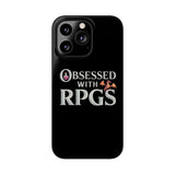 Premium Obsessed With RPGs iPhone Case | Fantasy Role Playing Game Slim Phone Cases Premium Obsessed With RPGs iPhone Case | Fantasy Role Playing Game Slim Phone Cases