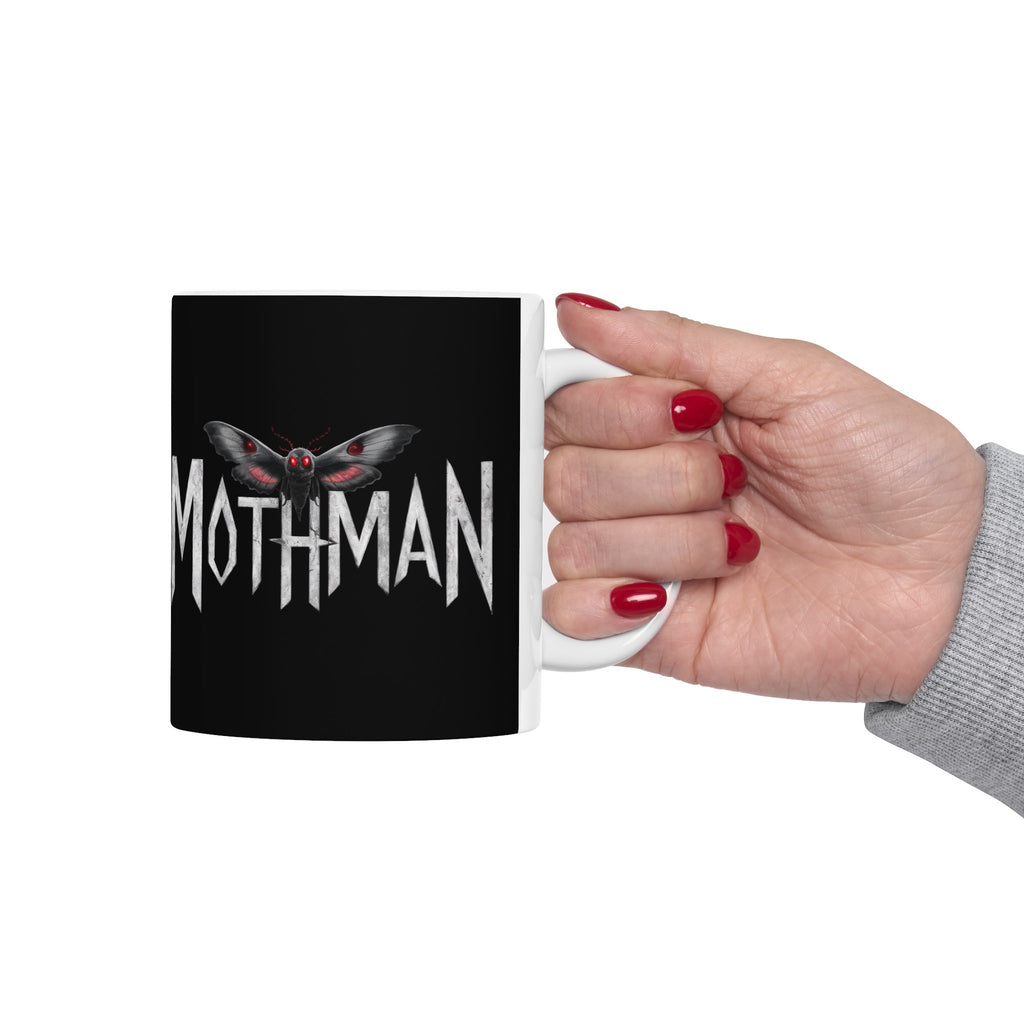 Mothman Mug | Cryptid Gift | Mothman Coffee Mug | Mythical Creature Gift Ideas Mug 11oz