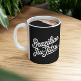 Brazilian Jiu Jitsu Cursive BJJ Ceramic Mug | Brazilian Jiu Jitsu Gifts (11oz) Brazilian Jiu Jitsu Cursive BJJ Ceramic Mug | Brazilian Jiu Jitsu Gifts (11oz)
