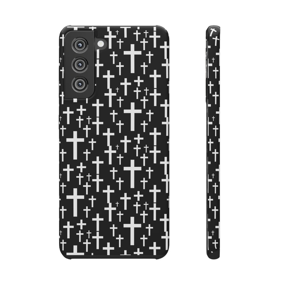 Faith In Jesus iPhone Christian Religion Phone Case | Faith Cross Phone Case | Christian Cross iPhone & Samsung Galaxy Snap Cases