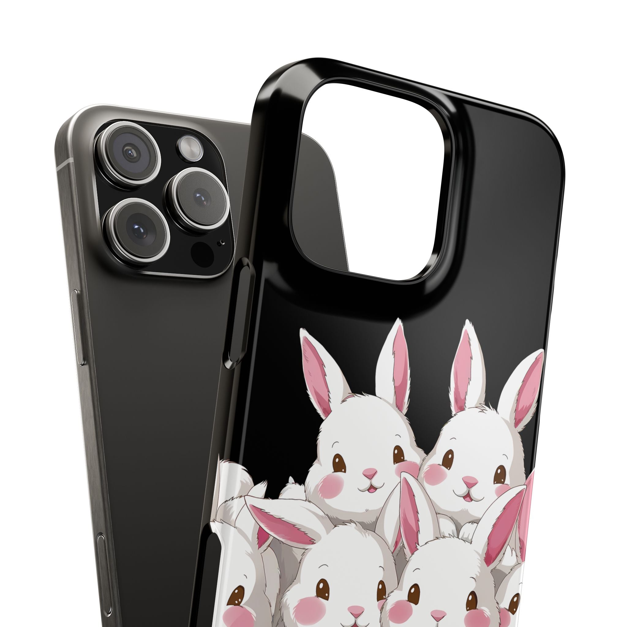 Premium Cute Rabbit iPhone Case | Rabbit Gifts Slim Phone Cases