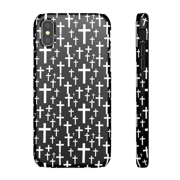 Faith In Jesus iPhone Christian Religion Phone Case | Faith Cross Phone Case | Christian Cross iPhone & Samsung Galaxy Snap Cases