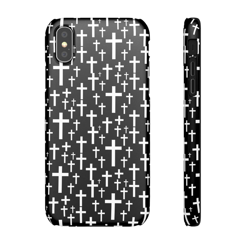Faith In Jesus iPhone Christian Religion Phone Case | Faith Cross Phone Case | Christian Cross iPhone & Samsung Galaxy Snap Cases
