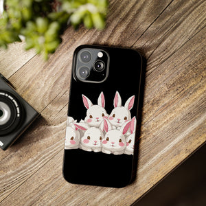 Premium Cute Rabbit iPhone Case | Rabbit Gifts Slim Phone Cases Premium Cute Rabbit iPhone Case | Rabbit Gifts Slim Phone Cases