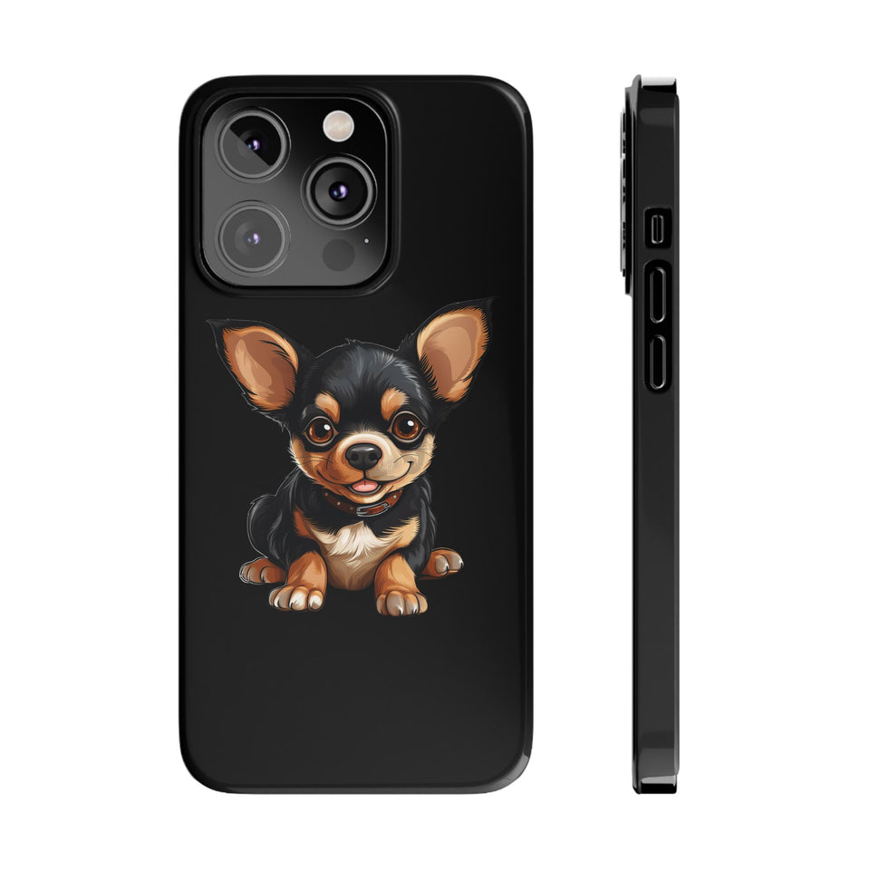 Premium Chihuahua iPhone Case | Cute Chihuahua Gifts Slim Phone Cases