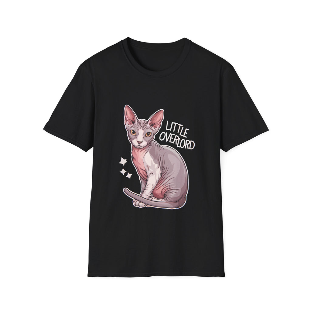 Little Overlord Sphynx Shirt | Sphynx Mom Gifts | Sphinx Merchandise | Sphynx Cat Presents Unisex T-Shirt