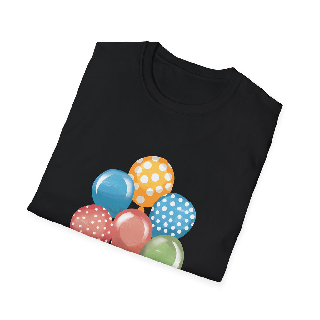 Balloons Anniversary Birthday Celebration Shirt | Birthday Gifts | Unisex Celebration T Shirt