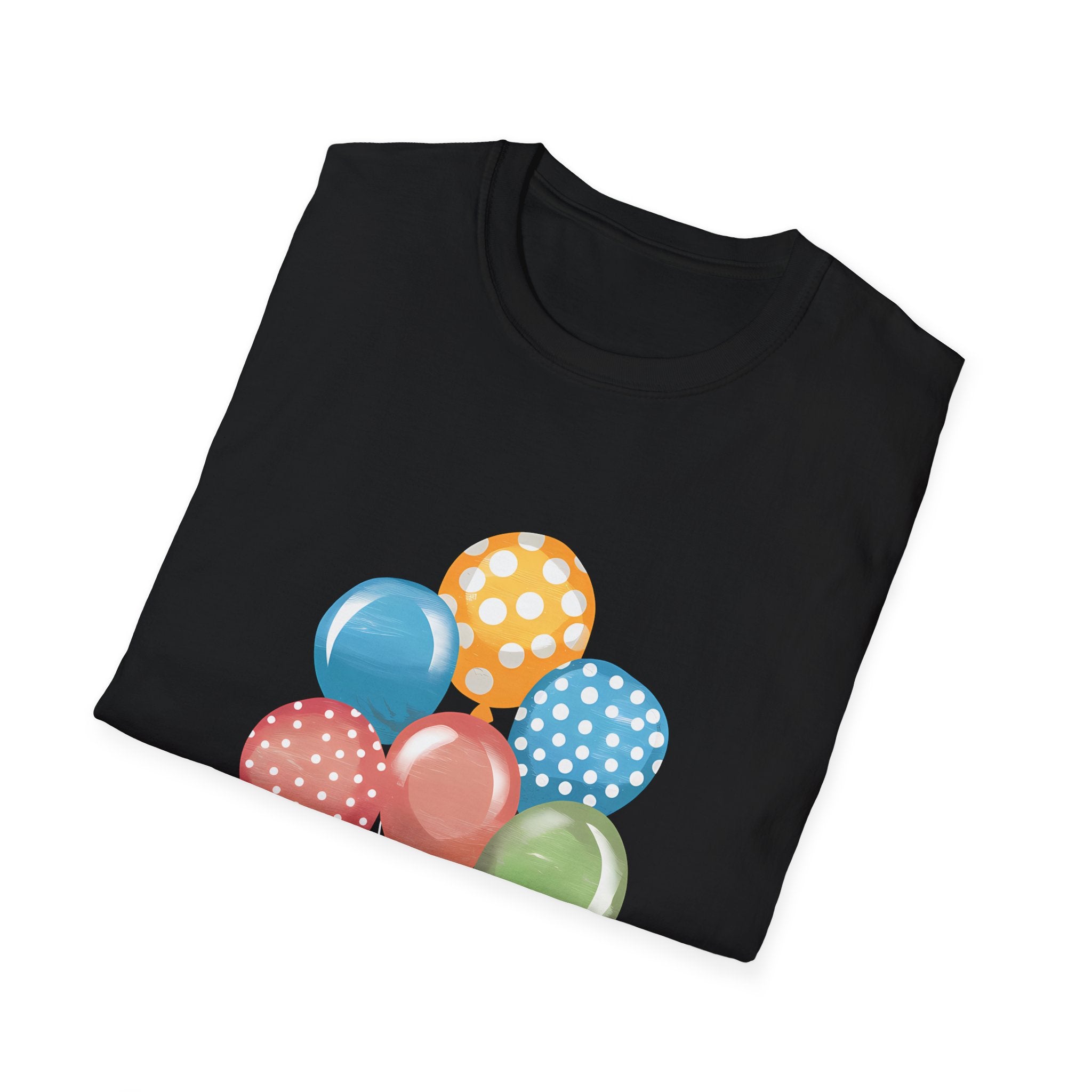Balloons Anniversary Birthday Celebration Shirt | Birthday Gifts | Unisex Celebration T Shirt