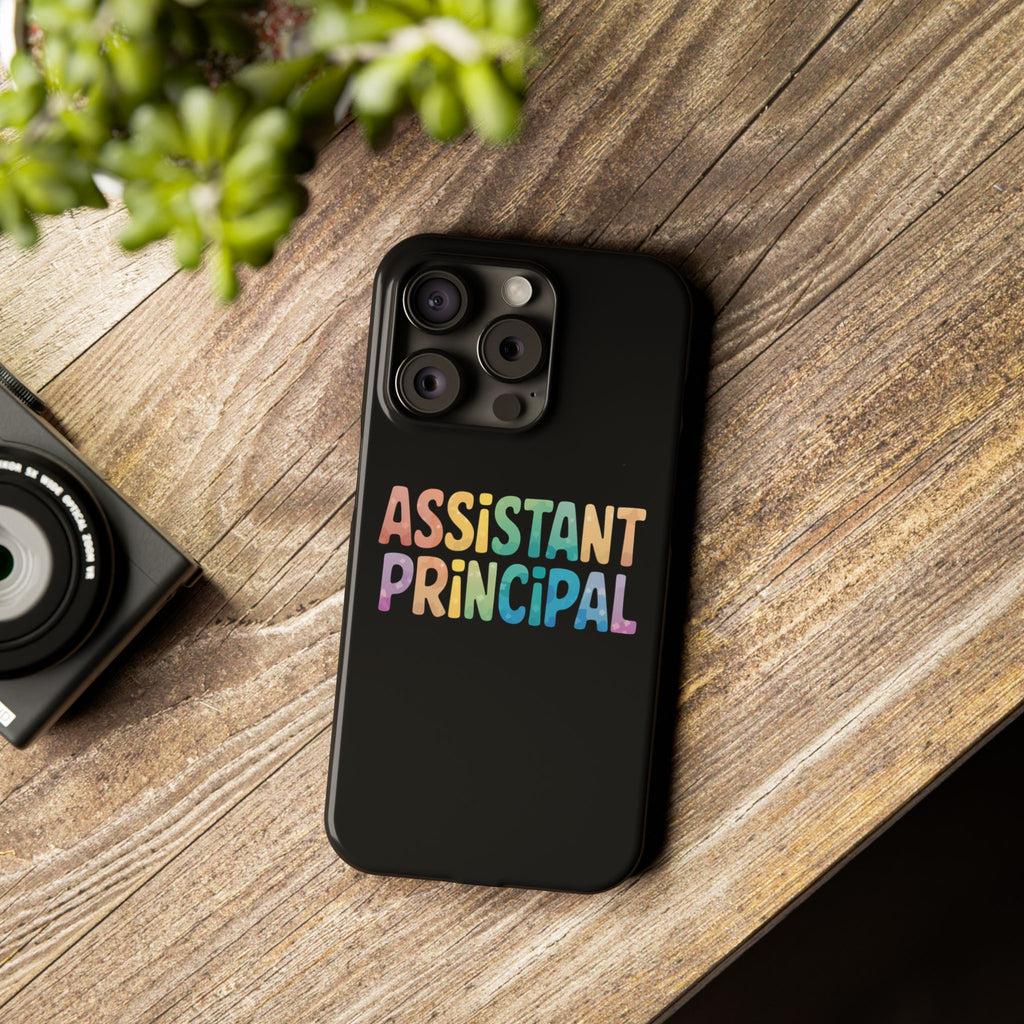 Premium Assistant Principal iPhone Case | Cute Assistant Principal Gifts Slim Phone Cases