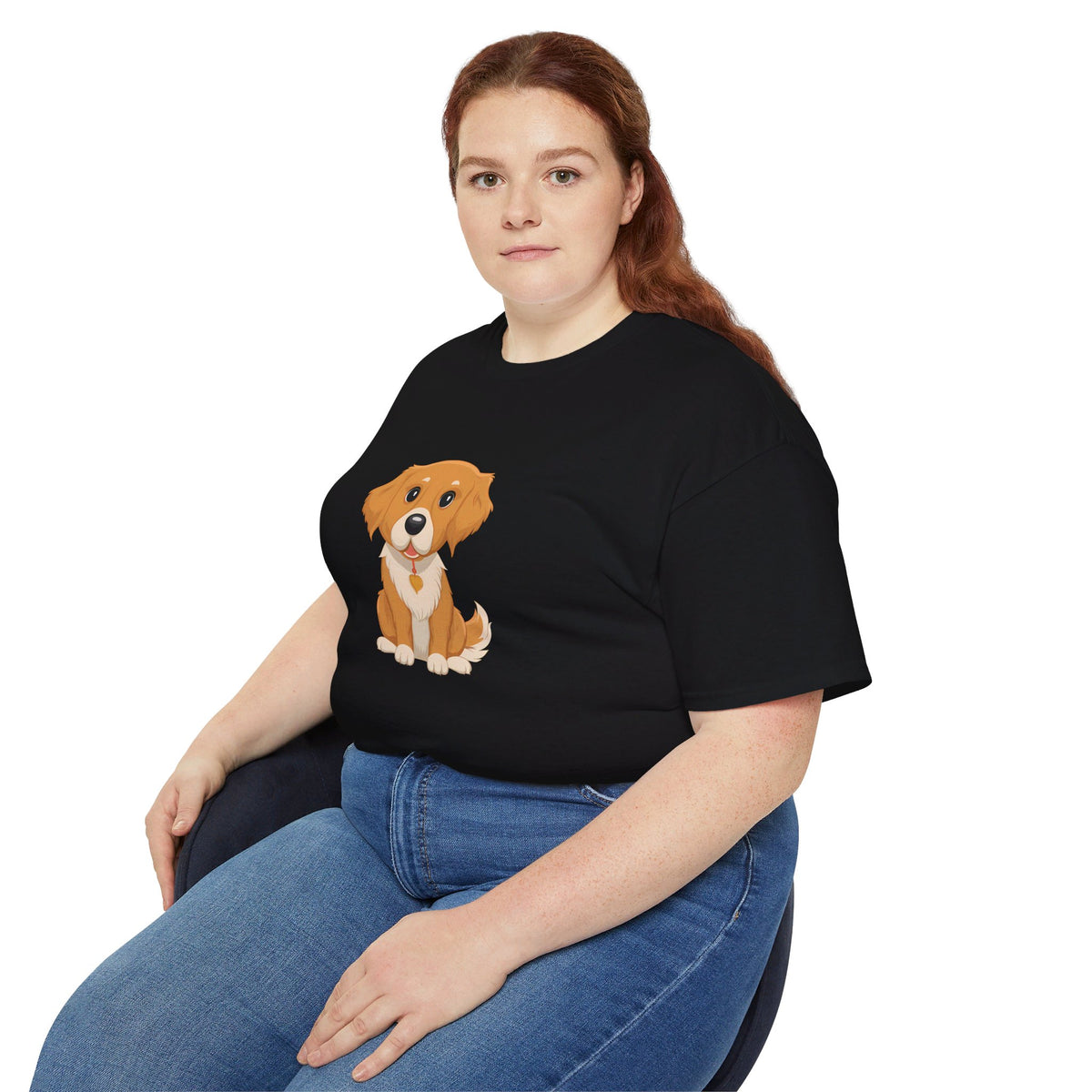 Cute Golden Retriever Shirt | Golden Retriever Gifts | Golden Retriever Merchandise | Golden Retriever Unisex T-Shirt 2