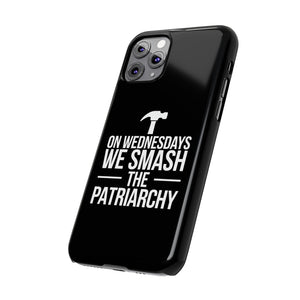 Premium On Wednesdays We Smash The Patriarchy iPhone Case | Feminist Gifts Slim Phone Cases Premium On Wednesdays We Smash The Patriarchy iPhone Case | Feminist Gifts Slim Phone Cases