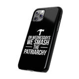 Premium On Wednesdays We Smash The Patriarchy iPhone Case | Feminist Gifts Slim Phone Cases Premium On Wednesdays We Smash The Patriarchy iPhone Case | Feminist Gifts Slim Phone Cases