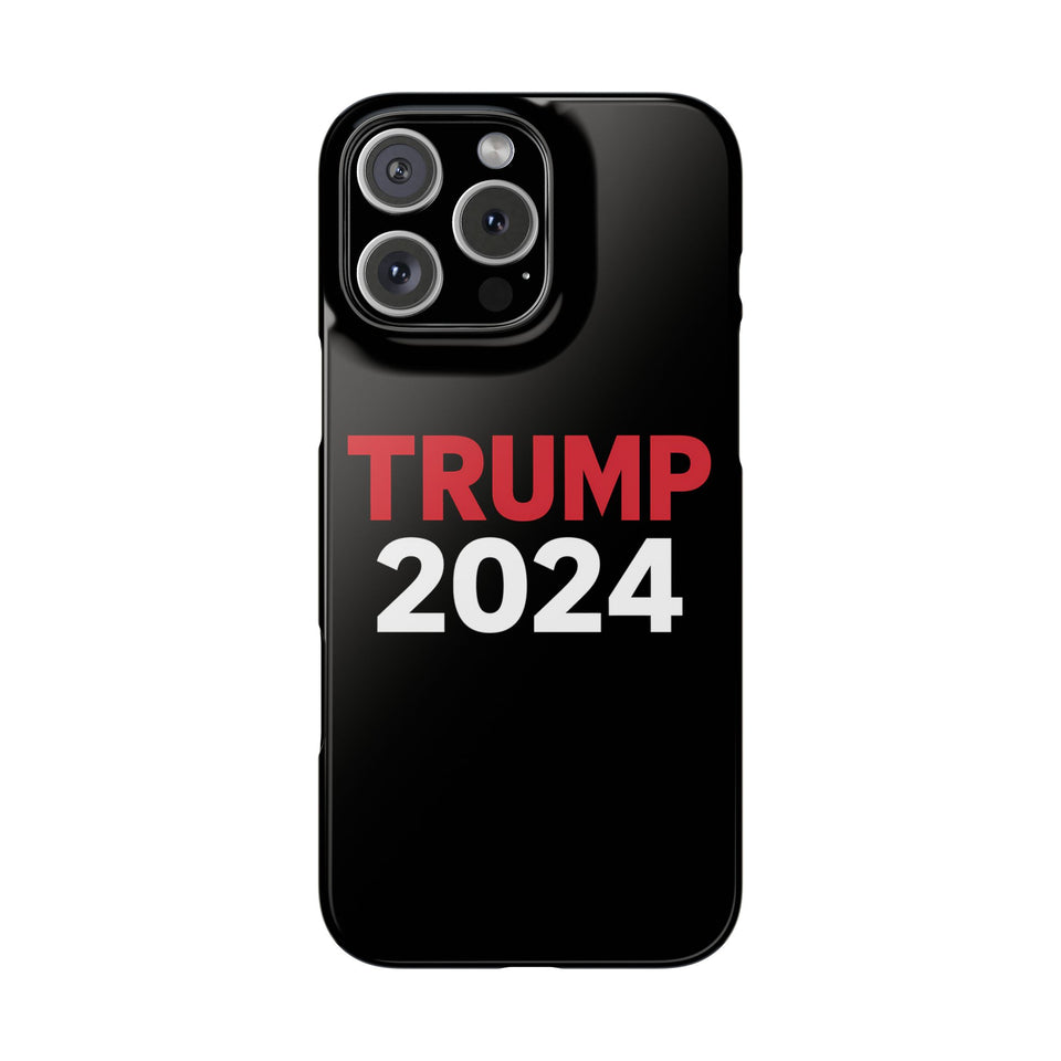 Premium Trump 2024 iPhone Case | Donald Trump Gifts Slim Phone Cases