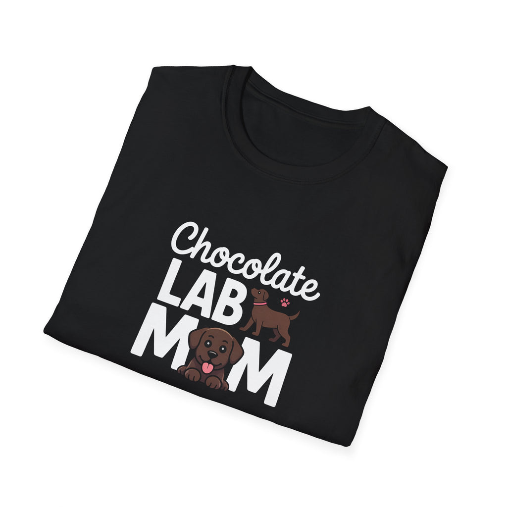 Chocolate Lab Mom T-Shirt - Chocolate Labrador Shirt