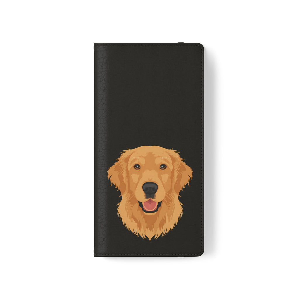 Golden Retriever iPhone & Samsung Galaxy Wallet Phone Case | Golden Retriever Flip Case