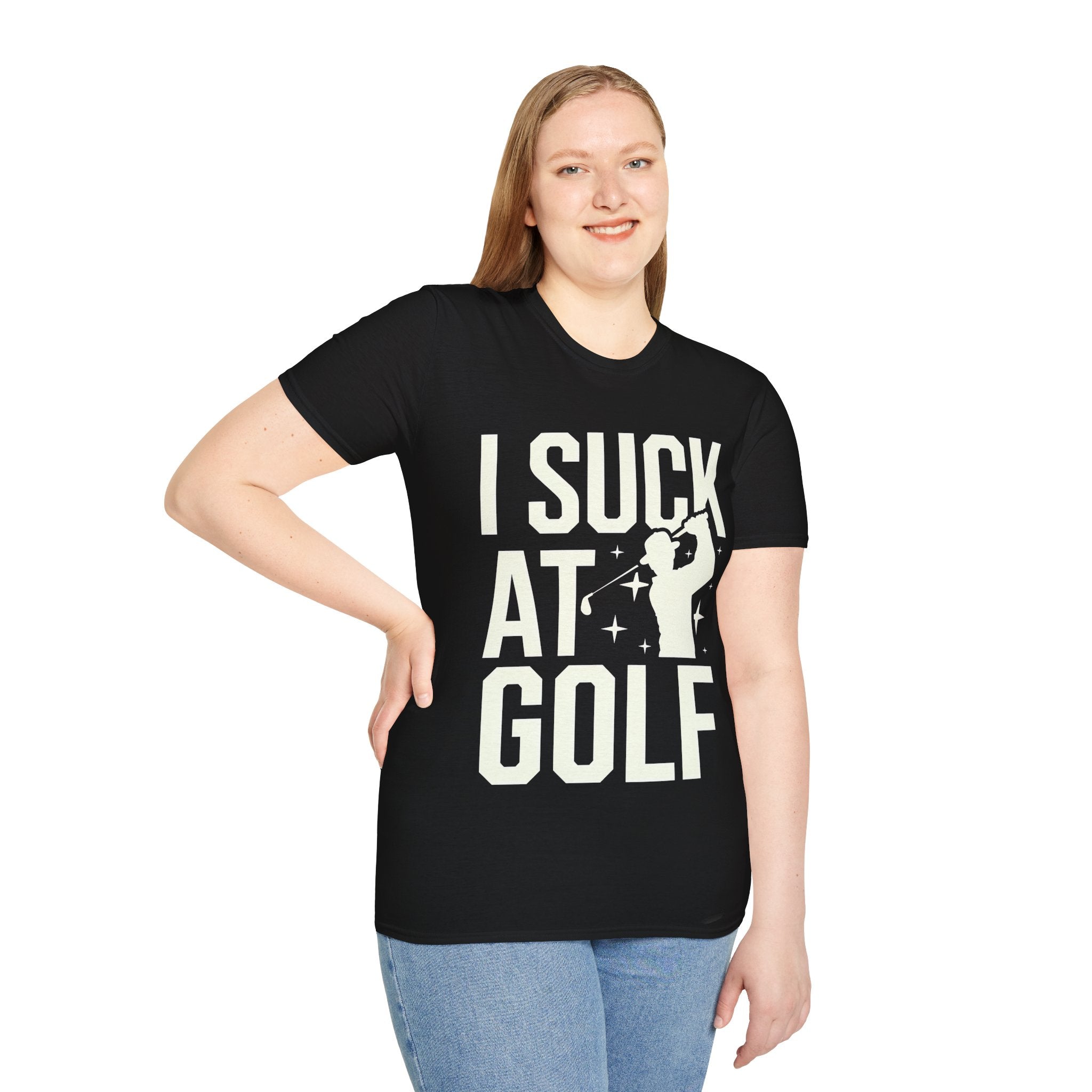 I Suck At Golf - Funny Golf Shirt 2 | Golf Gift | Unisex Golf T Shirt
