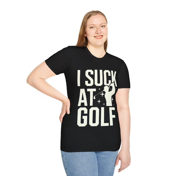 I Suck At Golf - Funny Golf Shirt 2 | Golf Gift | Unisex Golf T Shirt