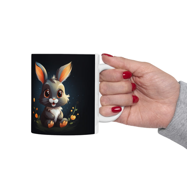 Rabbit Mug | Rabbit Gift | Rabbit Coffee Mug 2 | Rabbit Gifts Ceramic Mug 11oz