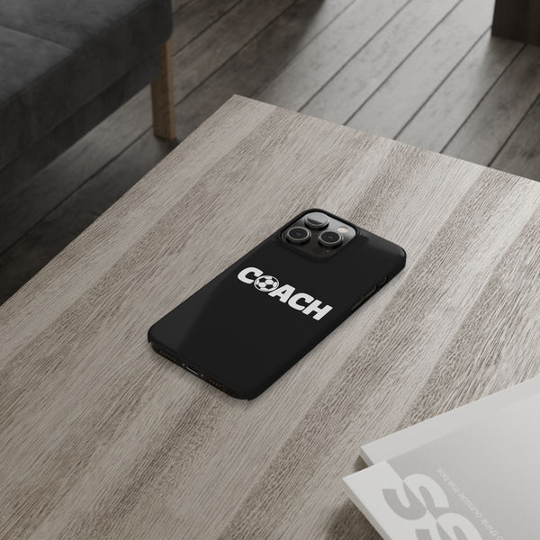 Premium Soccer Coach iPhone Case | Soccer Coach Gifts Slim Phone Cases