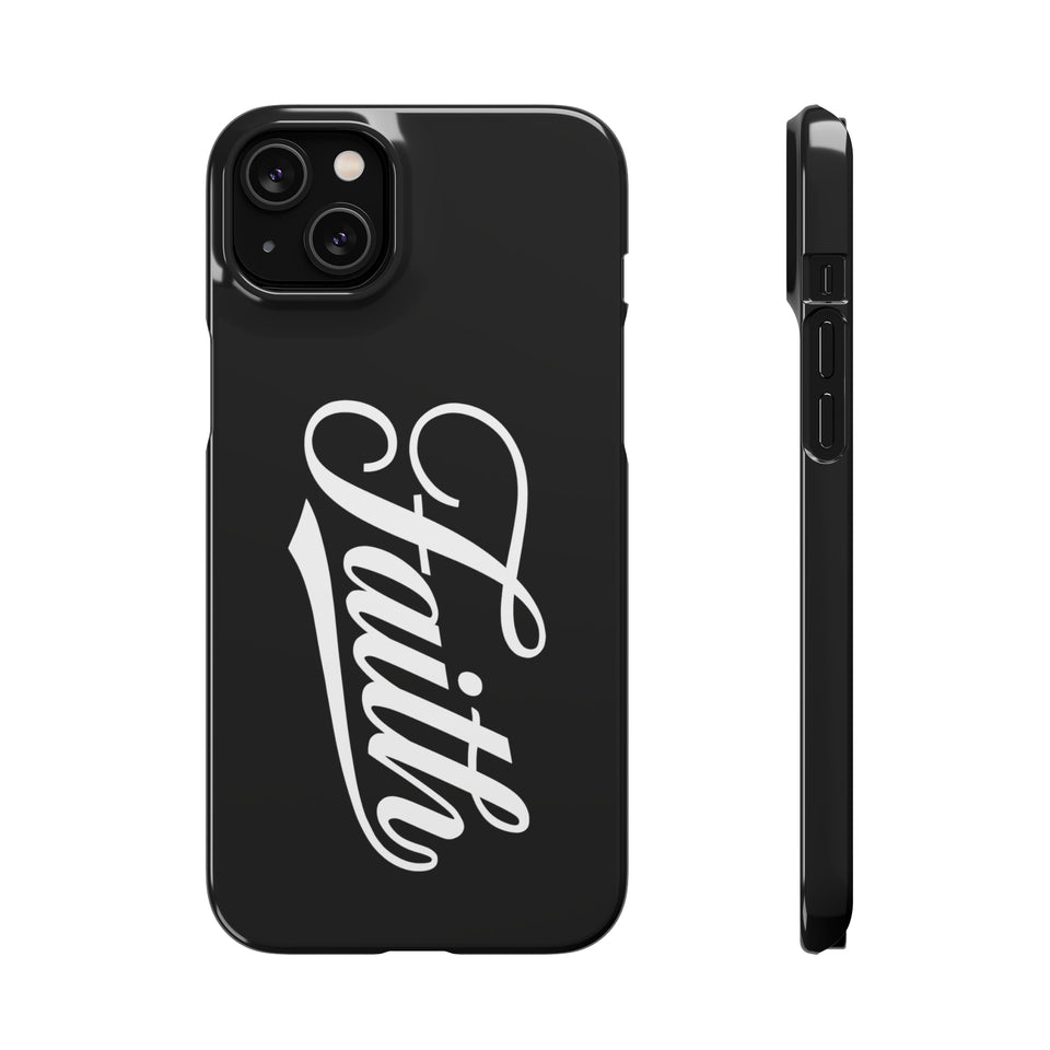 Faith In Jesus iPhone Christian Religion Phone Case | Jesus Faith Cross Phone Case | Faith Christian Cross iPhone & Samsung Galaxy Snap Cases