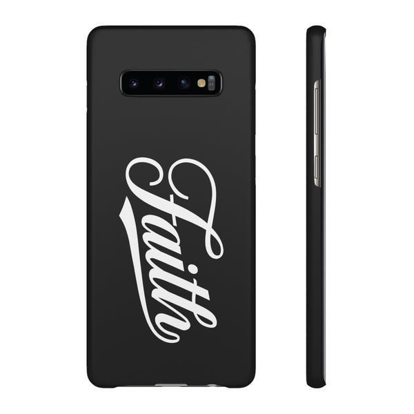 Faith In Jesus iPhone Christian Religion Phone Case | Jesus Faith Cross Phone Case | Faith Christian Cross iPhone & Samsung Galaxy Snap Cases