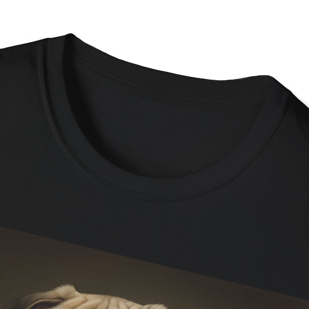 Classical Pug Shirt | Pug Presents | Pug Gift | Pug Painting T Shirt