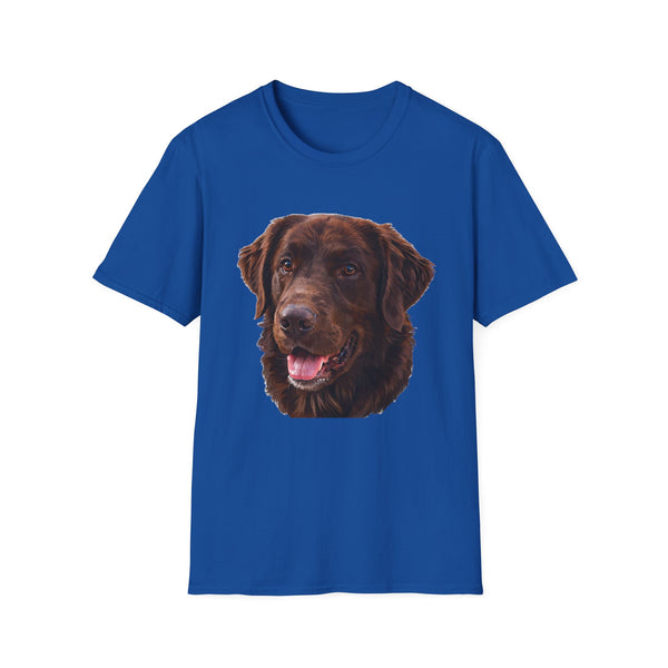 Chocolate Labrador T-Shirt — Cute Chocolate Lab Dog Tee for Dog Lovers