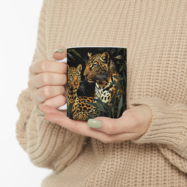 Leopard Mug | Leopard Gifts For Leopard Lovers | Leopard Presents | Leopard Ceramic Mug 11oz