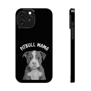Premium Pitbull Mama iPhone Case | Pitbull Gifts Slim Phone Cases Premium Pitbull Mama iPhone Case | Pitbull Gifts Slim Phone Cases