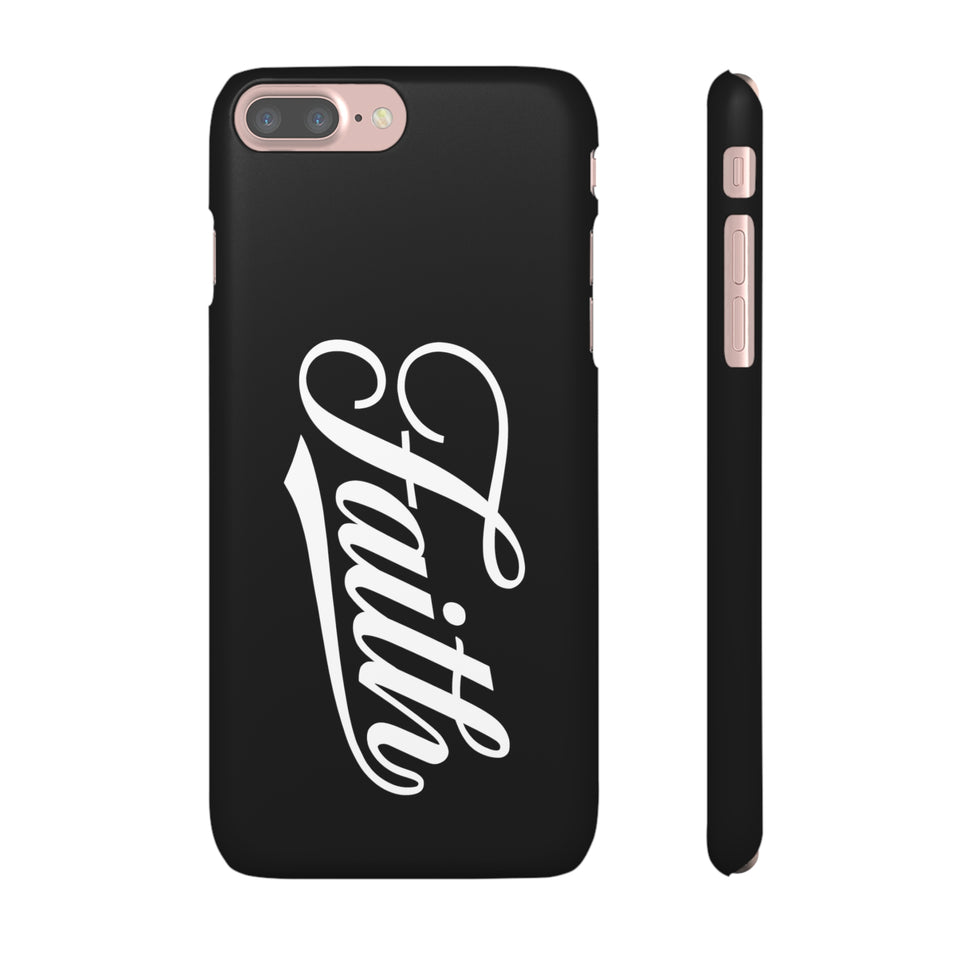 Faith In Jesus iPhone Christian Religion Phone Case | Jesus Faith Cross Phone Case | Faith Christian Cross iPhone & Samsung Galaxy Snap Cases