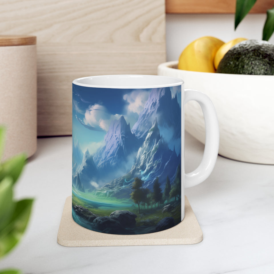 role playing game mug, fantasy mug, rpg mug, fantasy rpg coffee mug