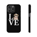 Premium Love Shih Tzu iPhone Case | Cute Shih Tzu Slim Phone Cases Premium Love Shih Tzu iPhone Case | Cute Shih Tzu Slim Phone Cases