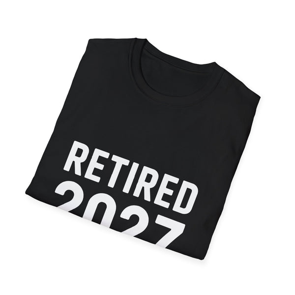 Retired 2027 Retirement Gift T-Shirt