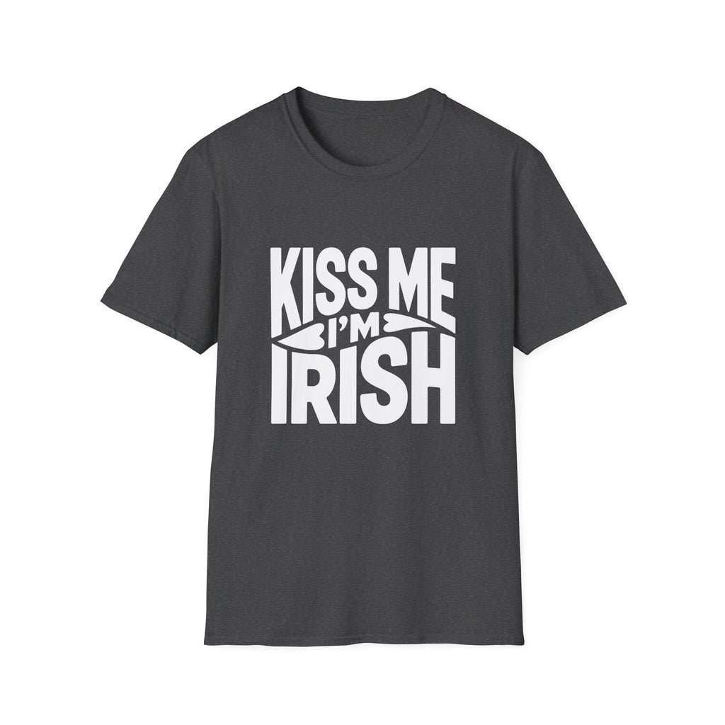 Kiss Me I'm Irish Ireland Graphic T-Shirt — St. Patrick's Day Irish Pride Tee
