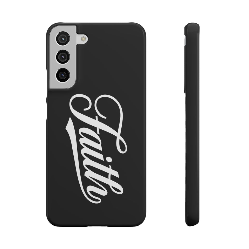 Faith In Jesus iPhone Christian Religion Phone Case | Jesus Faith Cross Phone Case | Faith Christian Cross iPhone & Samsung Galaxy Snap Cases