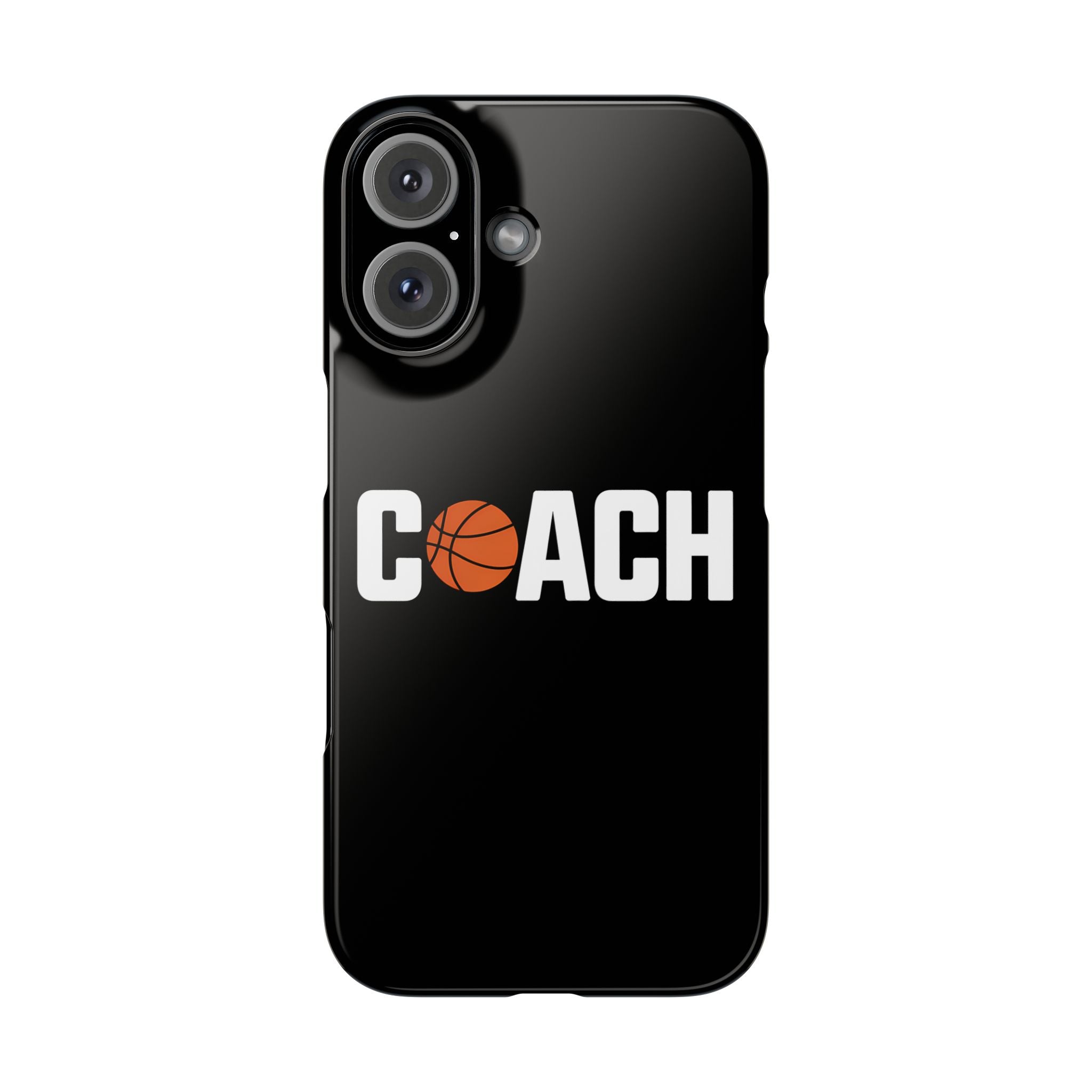 Premium Basketball Coach iPhone Case | Basketball Coach Gifts Slim Phone Cases Main image