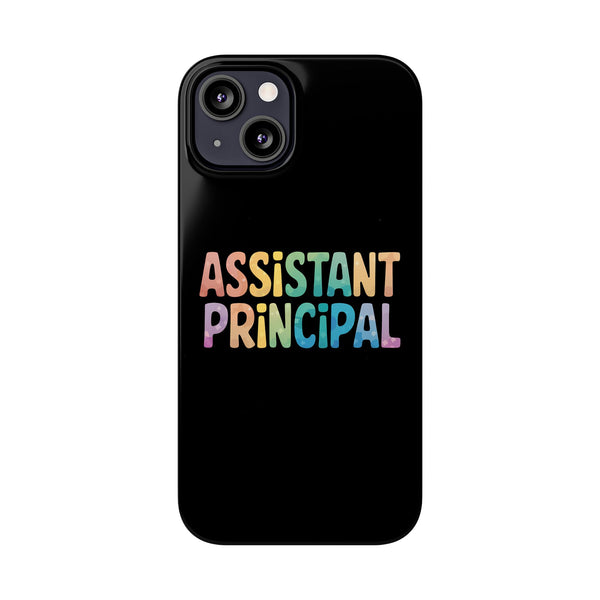 Premium Assistant Principal iPhone Case | Cute Assistant Principal Gifts Slim Phone Cases