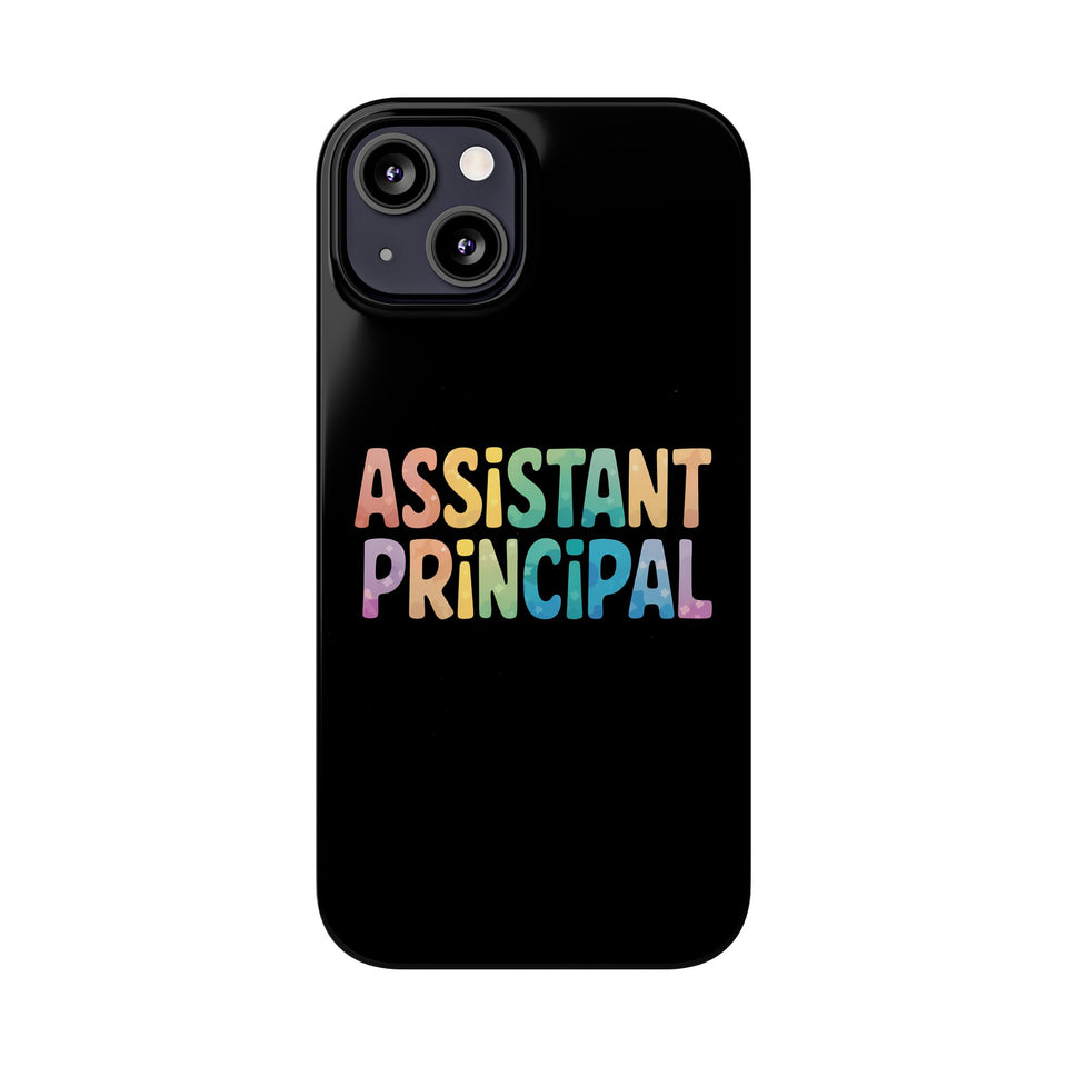 Premium Assistant Principal iPhone Case | Cute Assistant Principal Gifts Slim Phone Cases