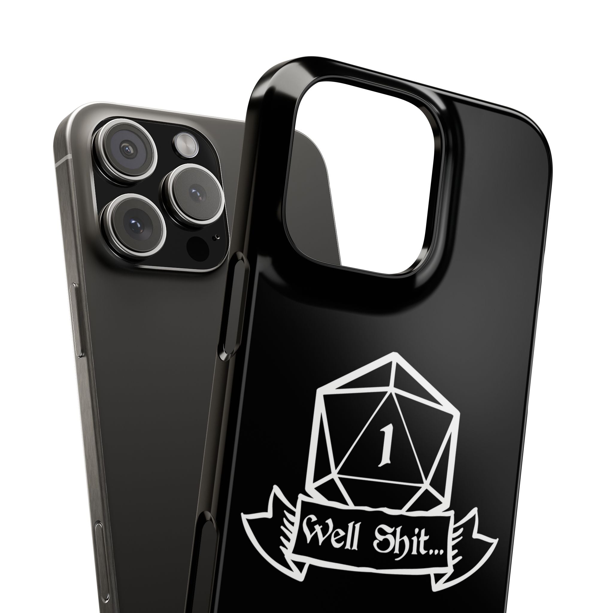 Premium Well Shit RPG iPhone Case | Fantasy Role Playing Game Gifts Slim Phone Cases