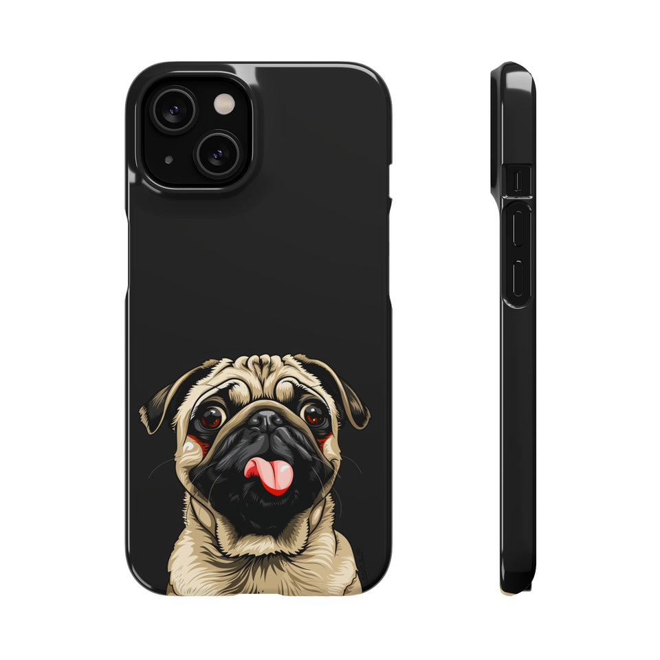 Pug Phone Case | I Love My Pug Phone Case | Pug iPhone & Samsung Galaxy Snap Cases