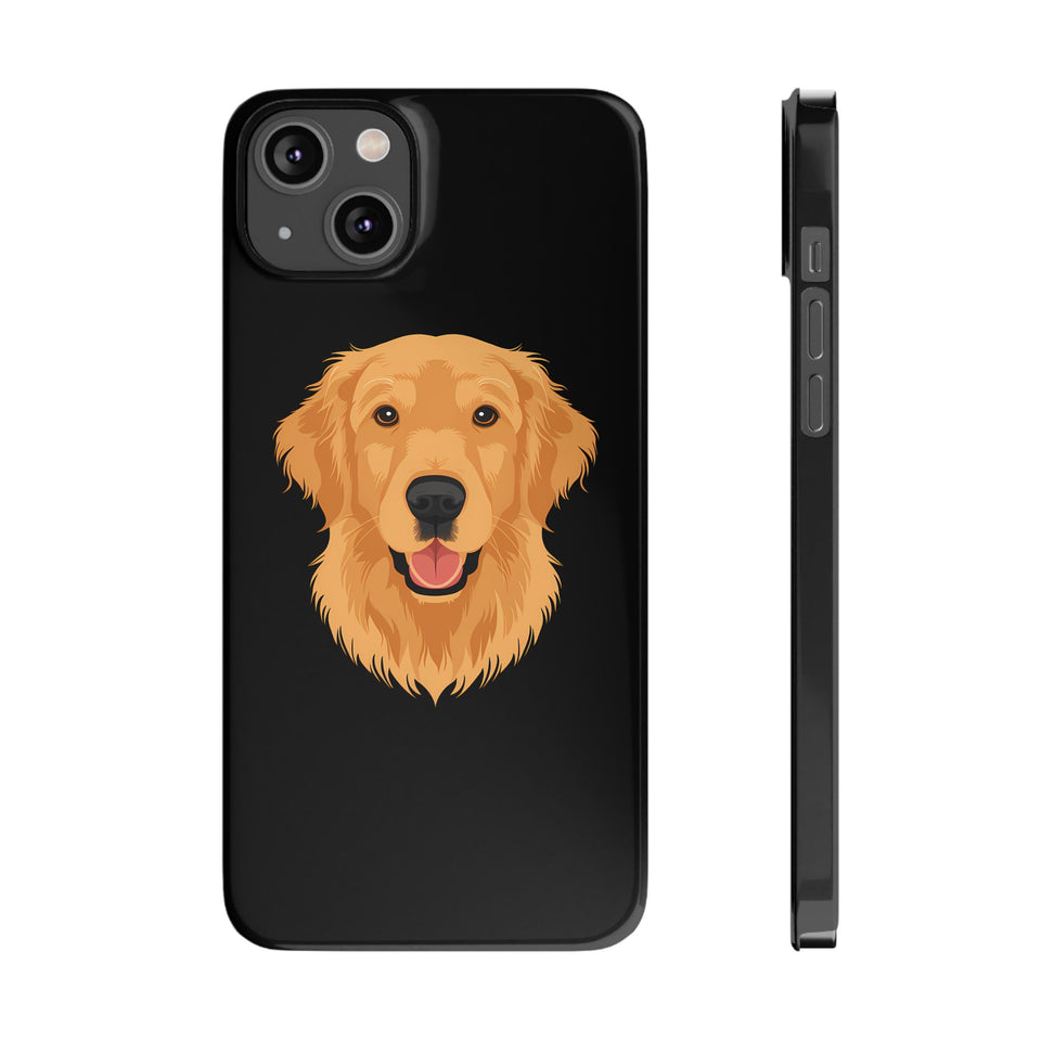 Premium Golden Retriever iPhone Case | Golden Retriever Gifts Slim Phone Cases