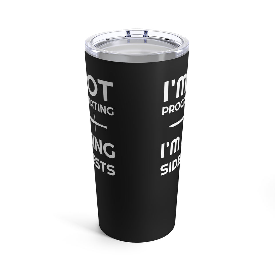 I'm Not Procrastinating I'm Doing Side Quests Mug | Fantasy RPG Gift | Role Playing Game Tumbler 20oz