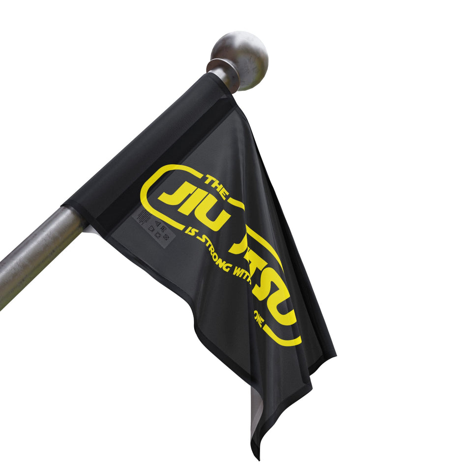 Brazilian Jiu Jitsu The Jiu-Jitsu Is Strong With This One Flag Banner | BJJ Flag